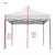 Greenline pop-up paviljon/tenda 4x4m - bel