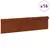 Ograda protiv puževa 16 pcs Rđa 100 x 3,5 x 25 cm