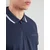 JACK & JONES Majica JCOFUSION mornarska/bela
