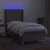 Vidaxl Box spring postelja z vzmetnico LED taupe 90x190 cm blago