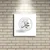 Zidna slika sa LED osvetljenjem 2828DACT-13, 28x28 cm