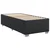 vidaXL Box spring postelja z vzmetnico črna 90x200 cm umetno usnje