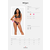 Sexy set 2-delni Millagro crne boje - S/M