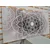 Slika orientalska Mandala v črnobeli izvedbi - 100x50