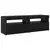 Set TV komoda S LED lampica 3 pcs Crni hrast 240 x 35 x 40 cm