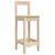 Vidaxl Barski stol 2 kosa 40x41,5x112 cm trdna borovina