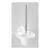 WENKO 17947100 - PURE WC četka, 15,5 x 36 cm, bela