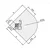 Tuš kada Moonwalk 90x90 R550 LM Manhattan 922870