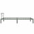 Okvir za krevet sivi metalni 90 x 200 cm