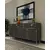 HANAH HOME Komoda Belly KB150 Anthracite Silver