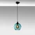 Opviq Luster Benek-20-14302, 20x20x120, IP20, Crno-plavi