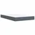 Vidaxl Box spring postelja z vzmetnico temno siv 120x190 cm žamet