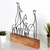 Atelier Del Sofa Dekorativna figura M-033, 30x35x3.5 cm, Crna