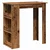 Barski stol sa policom za odlaganje Staro drvo 102x50x103,5 cm