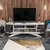 Hanah Home TV komoda Stor, 180x43x60 cm, Antracit