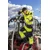 slomart NEO TOOLS Softshell delovne hlače, rumene, L