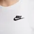Nike W NSW CLUB SS TEE, ženska majica, bijela DX7902
