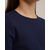 WE Fashion Majica temno modra