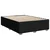 Vidaxl Box spring posteljni z vzmetnico črn 140x190 cm blago