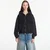Mikina Patta Loopback Logo Zip Hooded Sweater UNISEX Moonless Night M