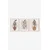 Wallity slika 3Dartsoho89, 3 dijela, 33 x 48 cm