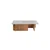 Hanah Home Klub sto Flavio, 105x30x65cm, Braon