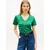 TOMMY HILFIGER Majica CODY  zelena / bela