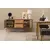 Hanah Home Trpezarijski set Vina Bench 03 1048, 7 delova, Tamnosivi