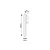 Rabalux Zidna lampa Sindri, LED 12W, 750lm, DIP prekidač 3000-4000K, 38cm, Crna