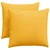Jastučići za sofu 2 pcs Svijetlo žuta 45 x 45 cm