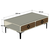 HANAH HOME Sto za dnevnu sobu Samba Walnut