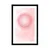 Plakat s paspartujem Mandala v nežnih tonih - 40x60 no frame