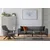 Atelier del Sofa Fotelja Kapri 87x102x72cm Svetlosiva