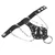 Zapestnica POIZEN INDUSTRIES - DESMA HARNESS - ČRNA - AJ-DESB-B