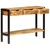 Vidaxl Komoda s 3 predali 110x35x75 cm trden mangov les