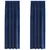 Zavjese za zamračivanje 2 pcs Tamno plava 140 x 225 cm Baršun