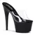 Pleaser Adore-701 Black-Transparent 38