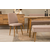 HANAH HOME Vina 03 0900 Atlantic Pine Stone (Produžni trpezarijski sto, stolice i konzola set (7 komada)