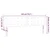 Vidaxl LED posteljno vzglavje krem 180x5x78/88 cm blago