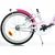 Dino bikes Dekliško kolo 204R belo 20 2022