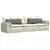 Jastučići za sofu 2 pcs Svijetlo siva 120 x 40 cm