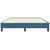 Vidaxl Box spring postelja brez vzmetnico temno modra 140x210 cm žamet