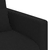 Sofa Crna 78 x 78 x 80 cm tkanina