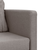 VIDAXL talni raztegljivi kavč (2v1, taupe, 112x174x55cm), blago