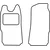 Textile car mats Ford Transit 2006-2014 (2 seats)