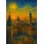Plakat Lublin v slogu Van Gogha 50x70 cm