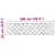 Stepenica Pravokutni 4 pcs Srebrno 100 x 25 cm Aluminij