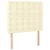 Vidaxl Box spring postelja z vzmetnico krem 90x200 cm umetno usnje