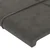 LED uzglavlje tamnosivo 200x5x78/88 cm baršunasto