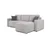Grantex Line Ugaona garnitura Paterno 2, 150x200cm, Siva